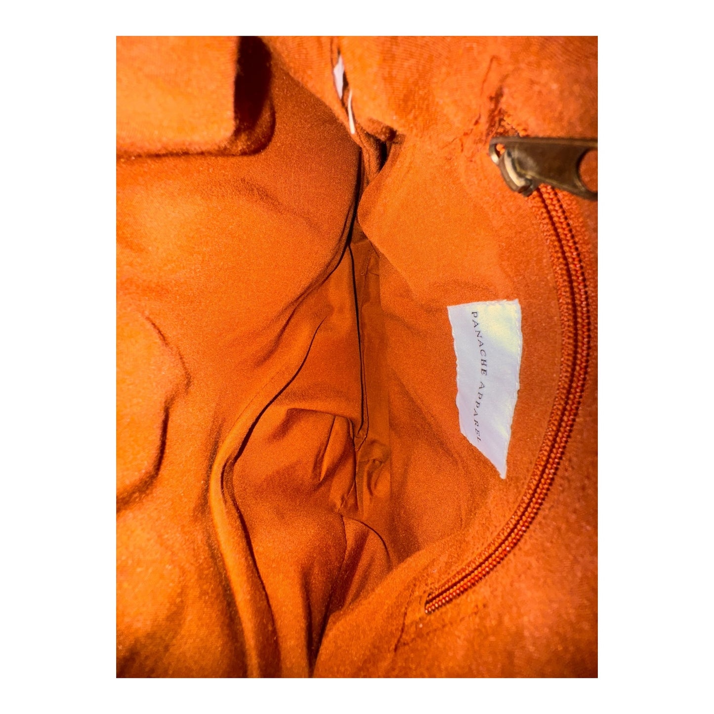 Handbag By PANCHE APPERAL In Orange, Size:Medium