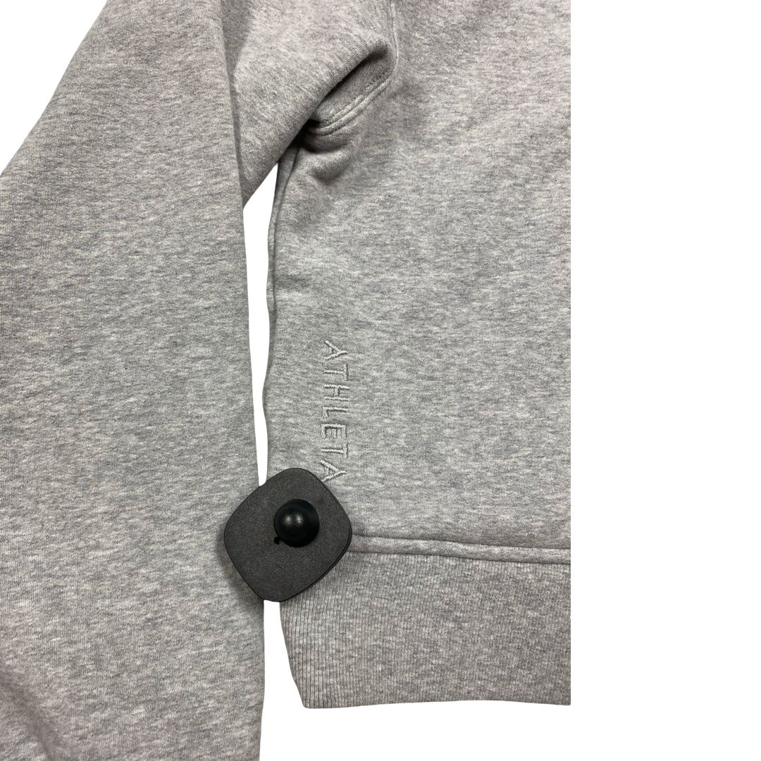 Athletic Jacket By Athleta In Grey, Size:M
