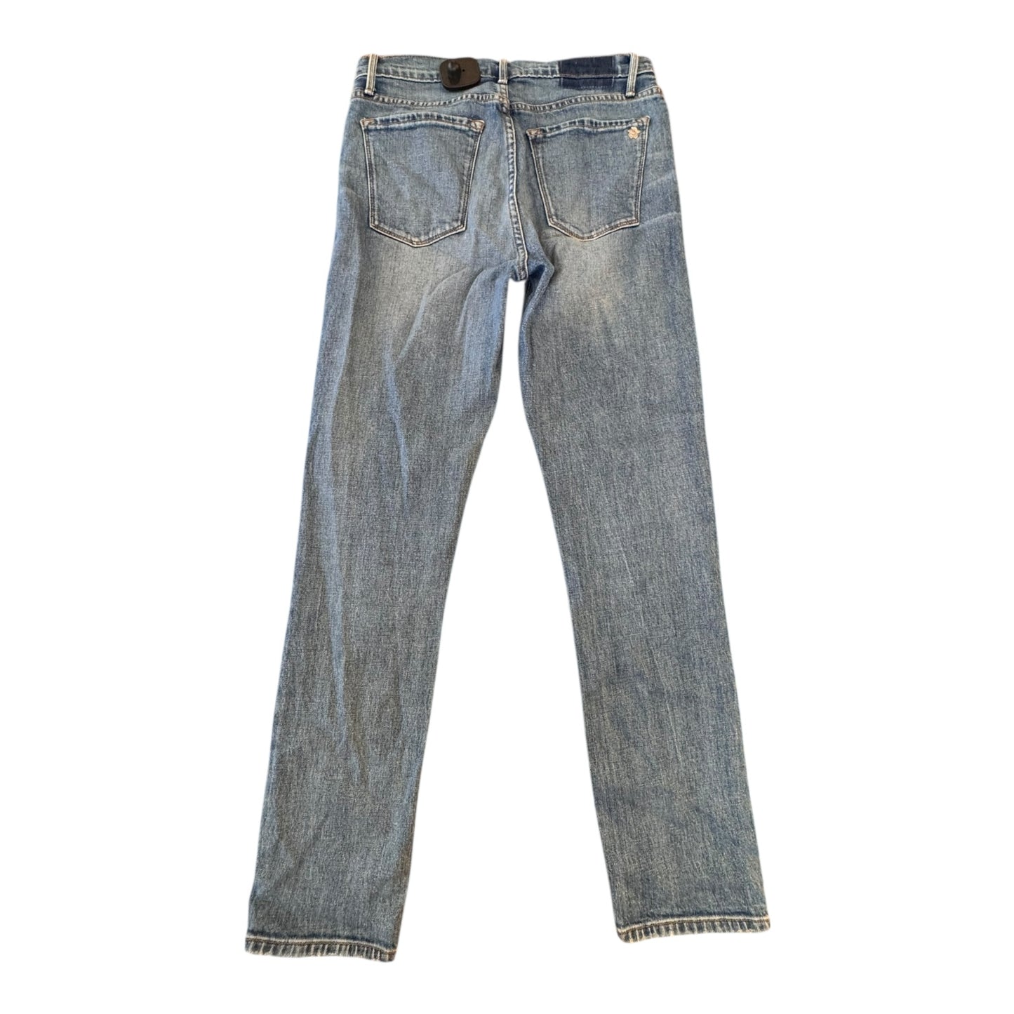 Jeans Straight By Black Orchid In Blue Denim, Size:4