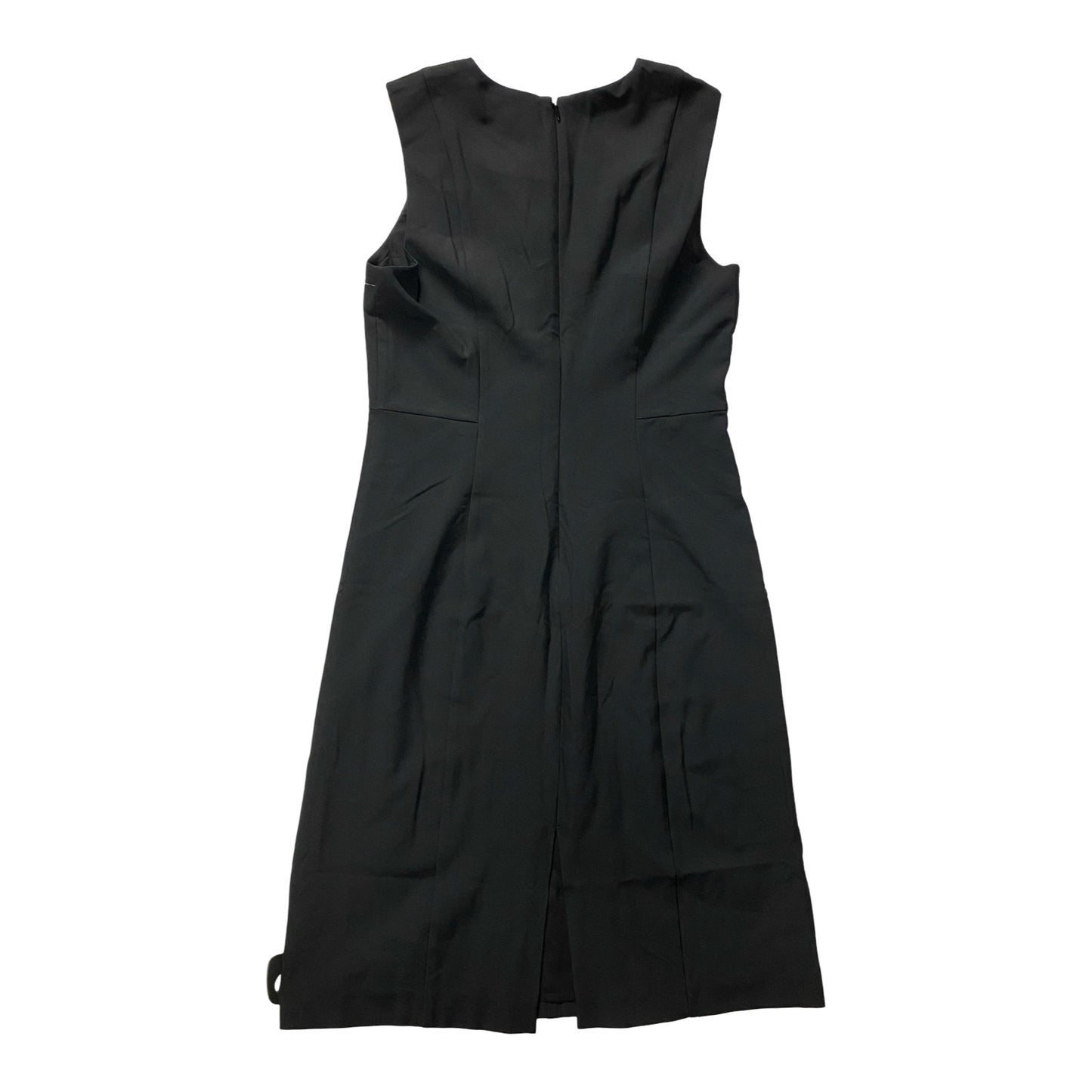 Dress Casual Midi By Banana Republic In Black, Size:6