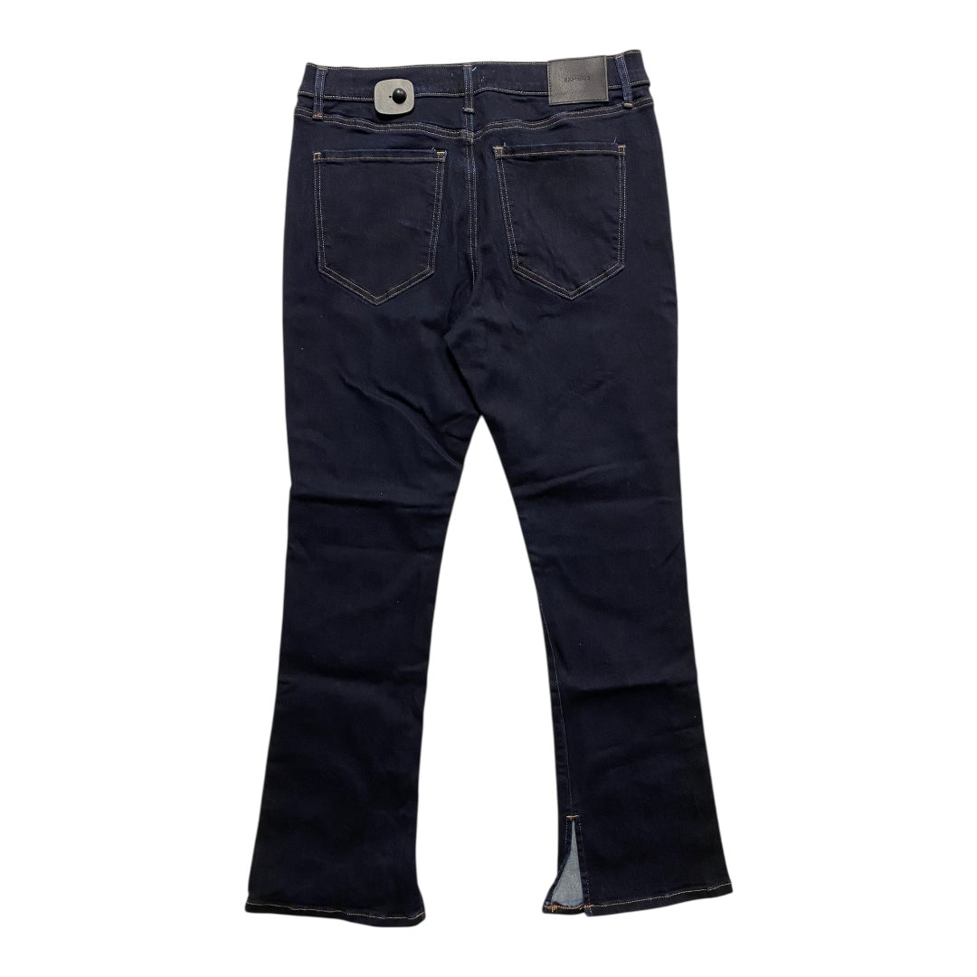 Jeans Flared By Express In Blue Denim, Size:12