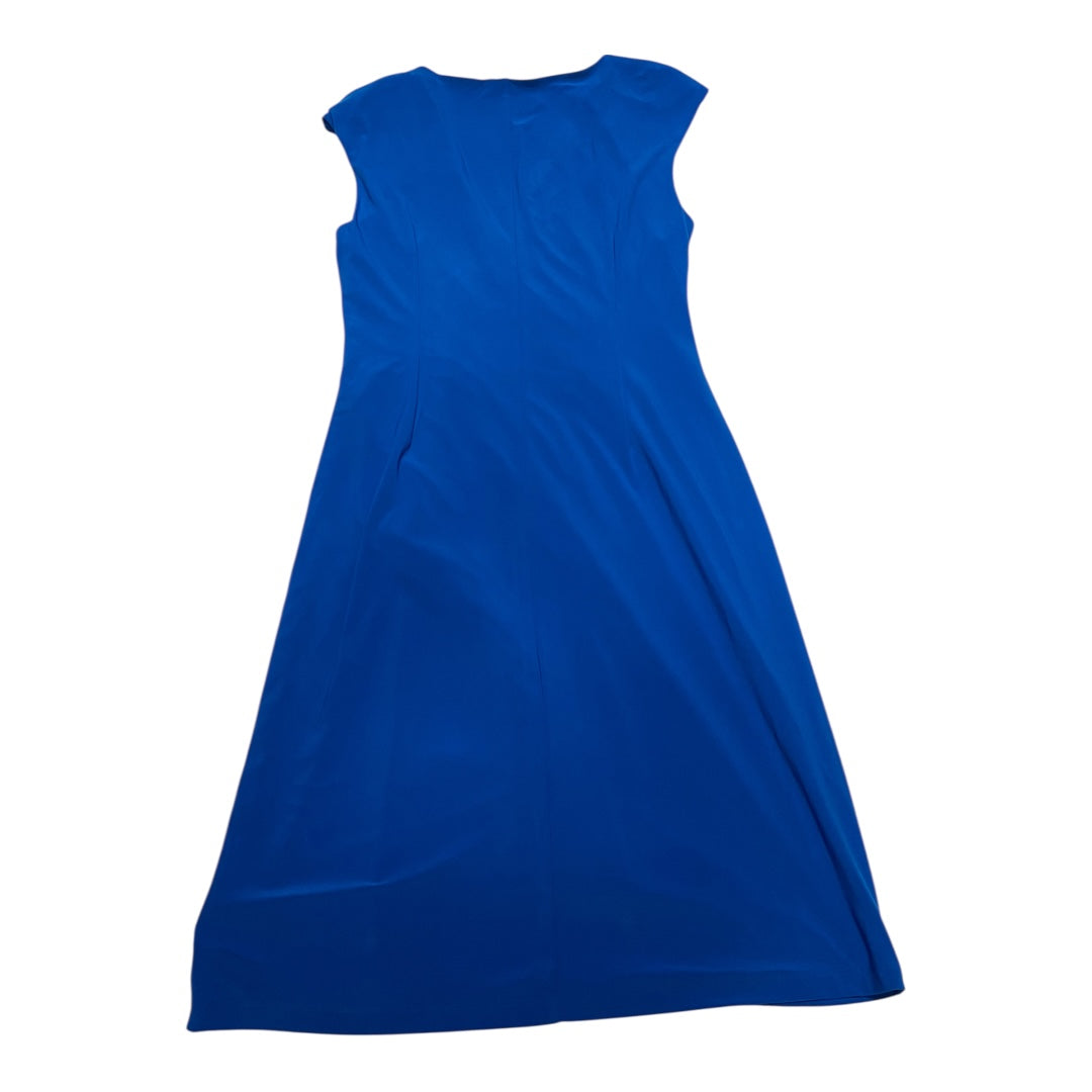 Dress Party Midi By Evan-Picone In Blue, Size:10