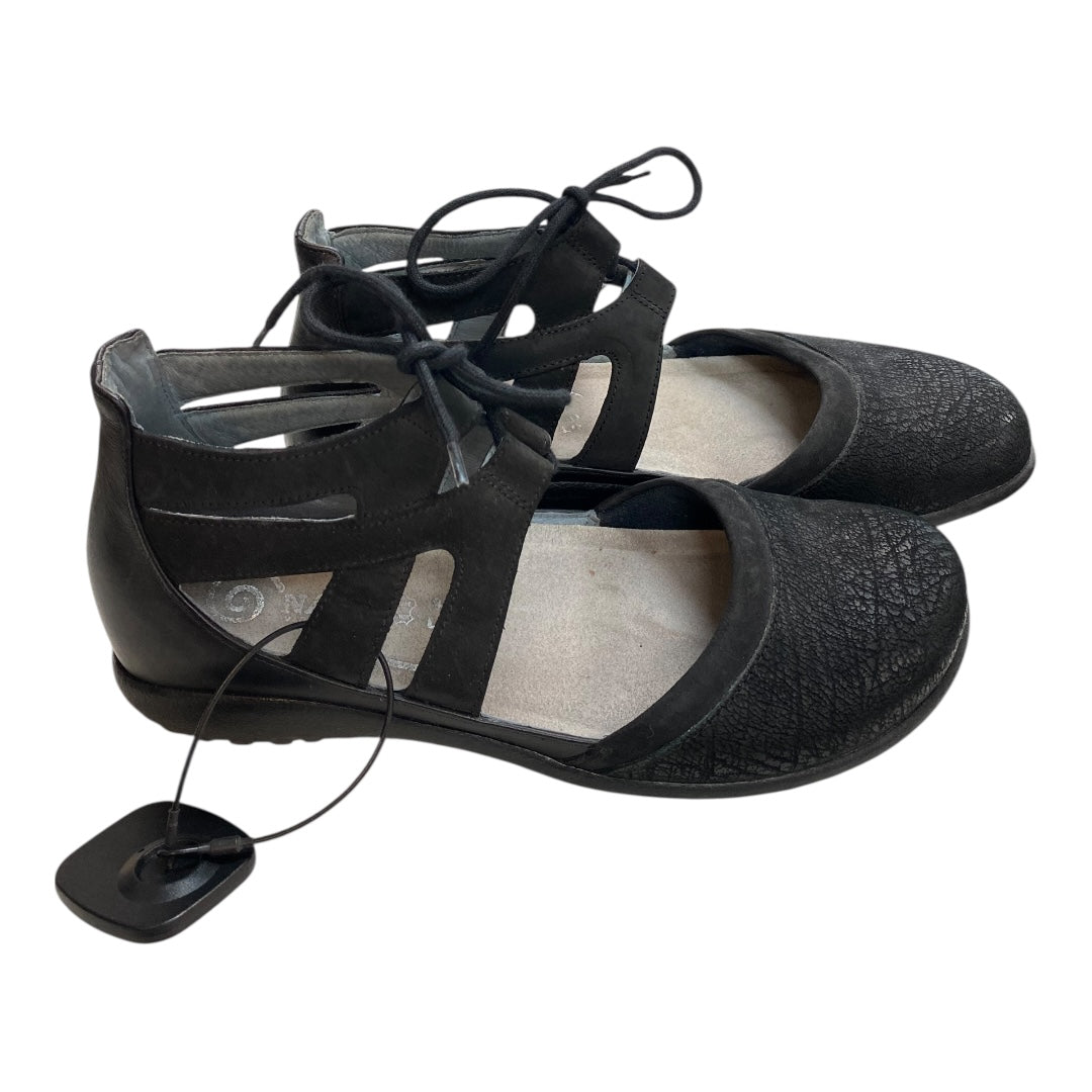 Shoes Flats By Naot In Black, Size:9
