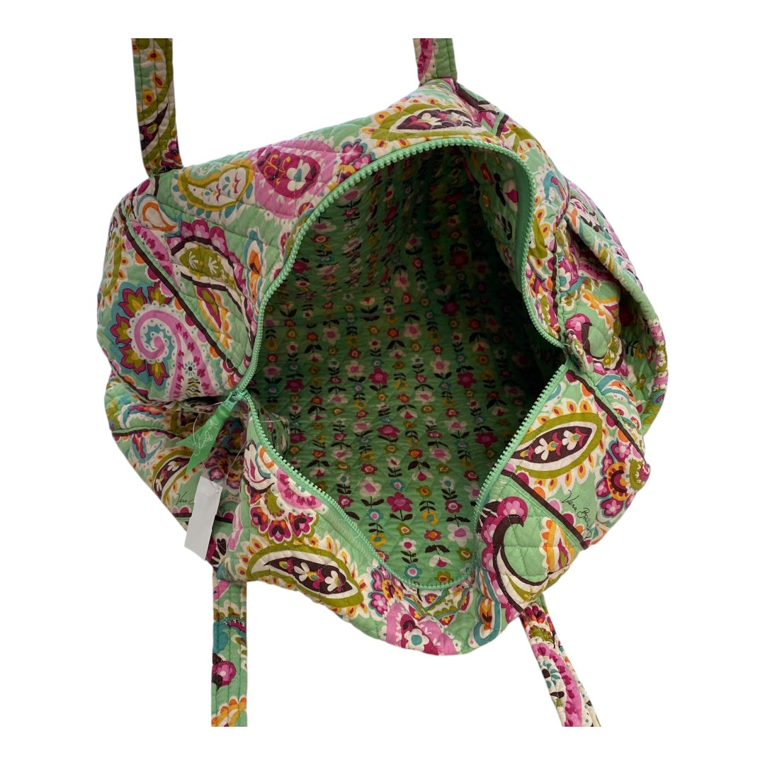 Tote By Vera Bradley In Green, Size:Large