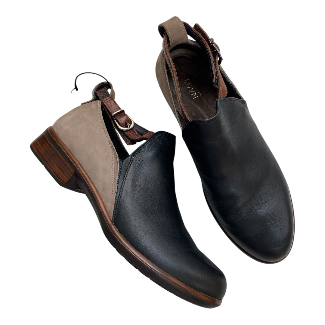 Boots Ankle Flats By Naot In Black, Size:8.5