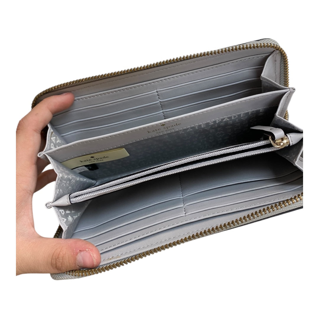 Wallet Designer By Kate Spade In Grey, Size:Large
