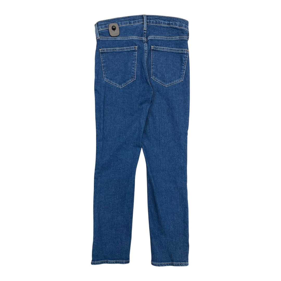 Jeans Straight By Gap In Blue Denim, Size:8
