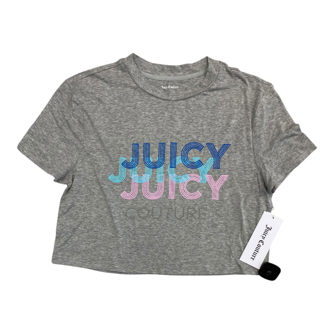 Top Ss By Juicy Couture In Grey, Size:M