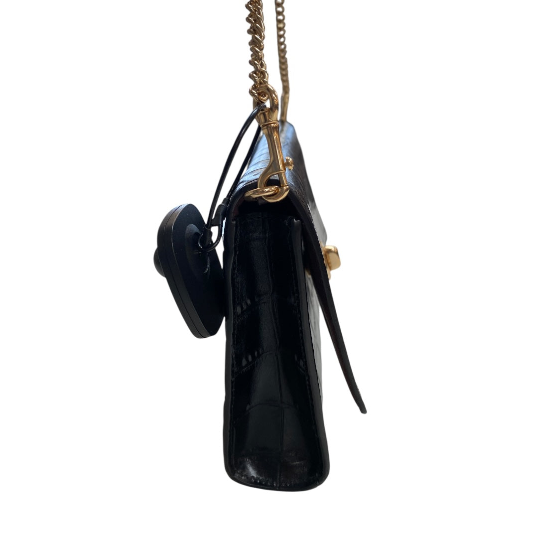 Handbag Designer By Coach In Black, Size:Medium