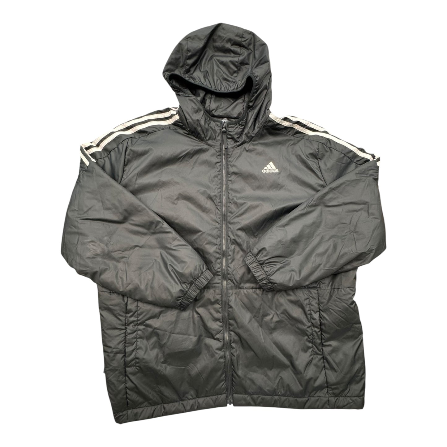 Jacket Windbreaker By Adidas In Black, Size:4X
