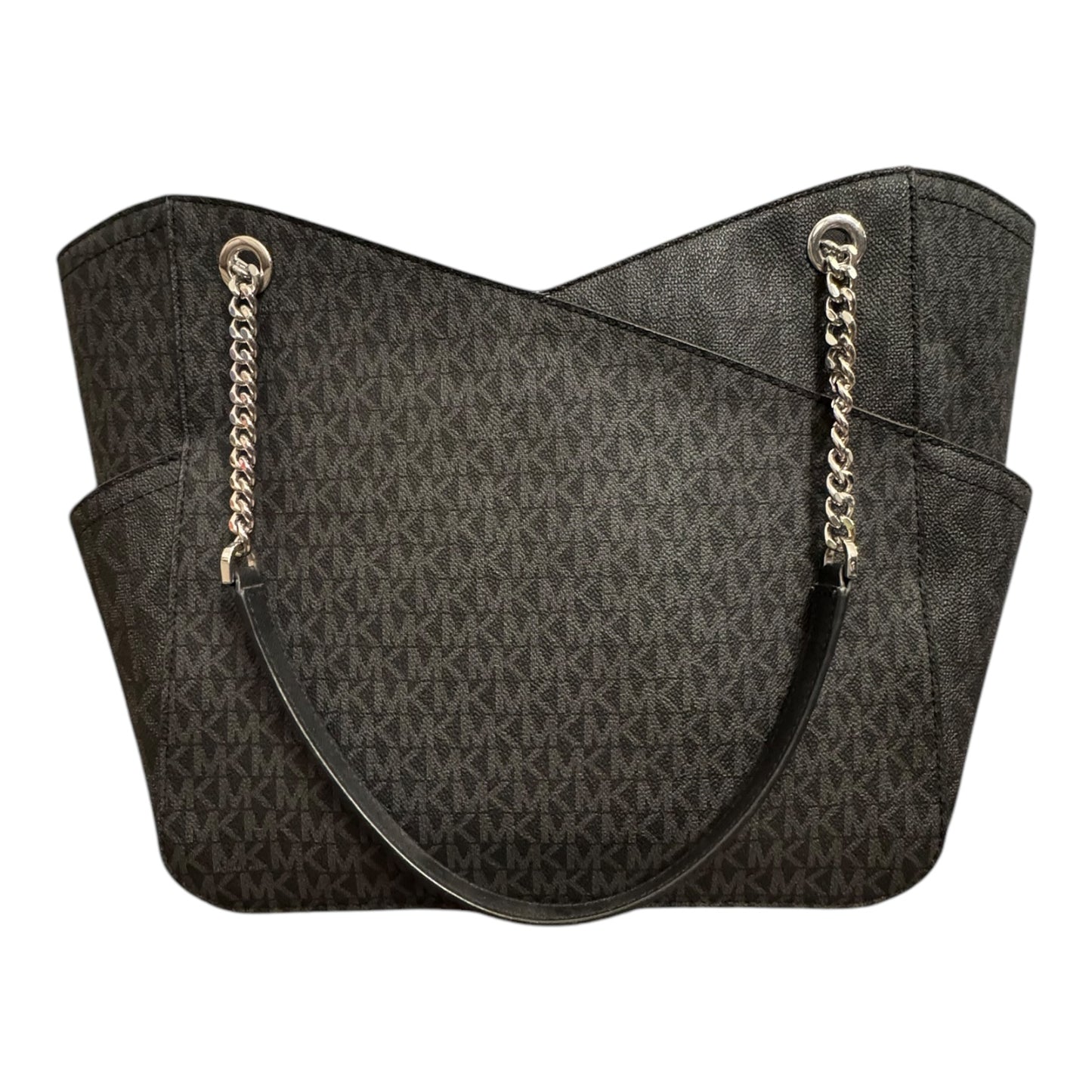 Handbag Designer By Michael Kors In Black, Size:Medium