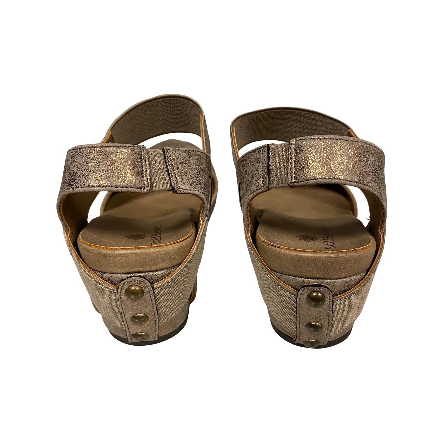 Shoes Heels Block By Ruff Hewn In Brown, Size:6.5
