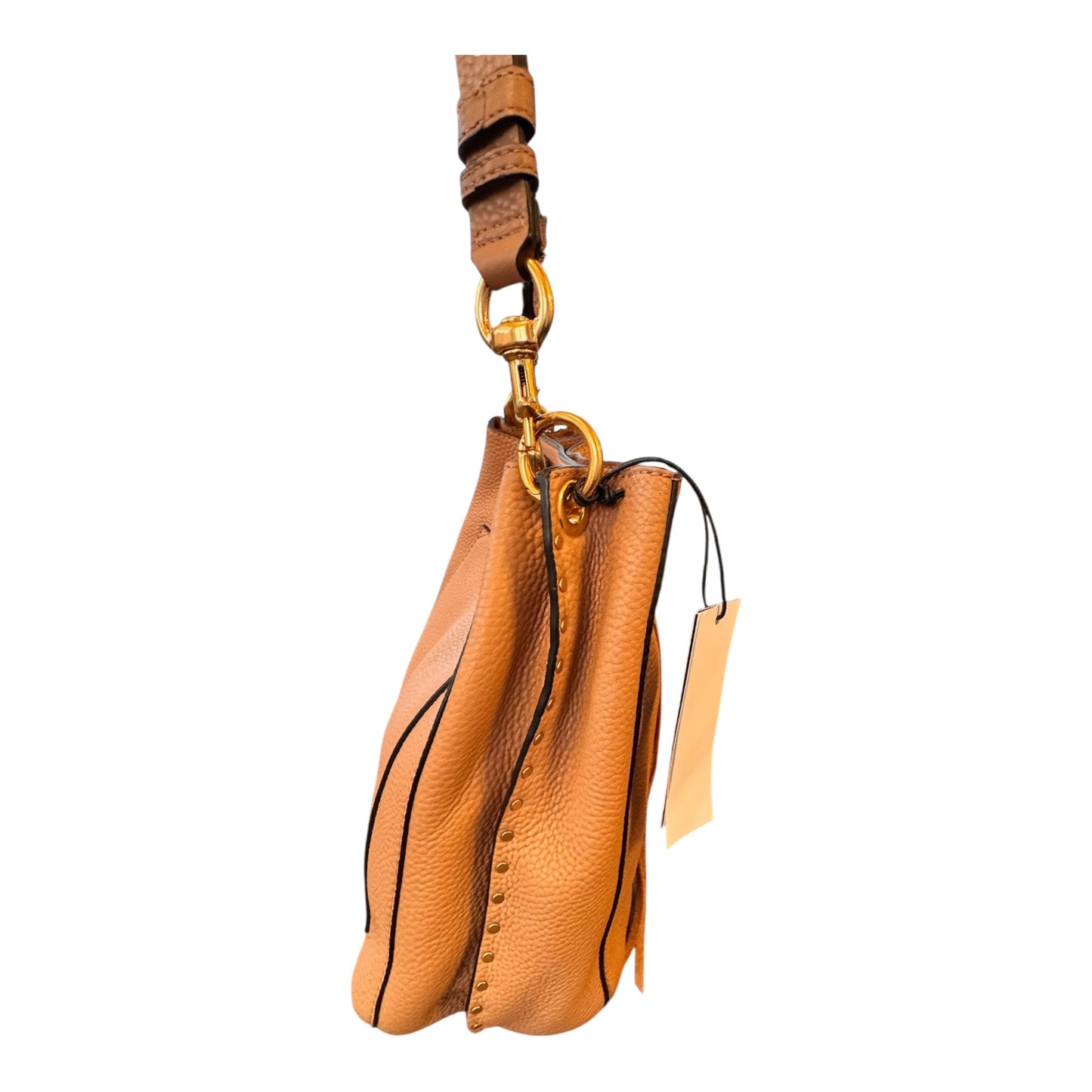 Handbag Designer By Rebecca Minkoff In Tan, Size:Medium