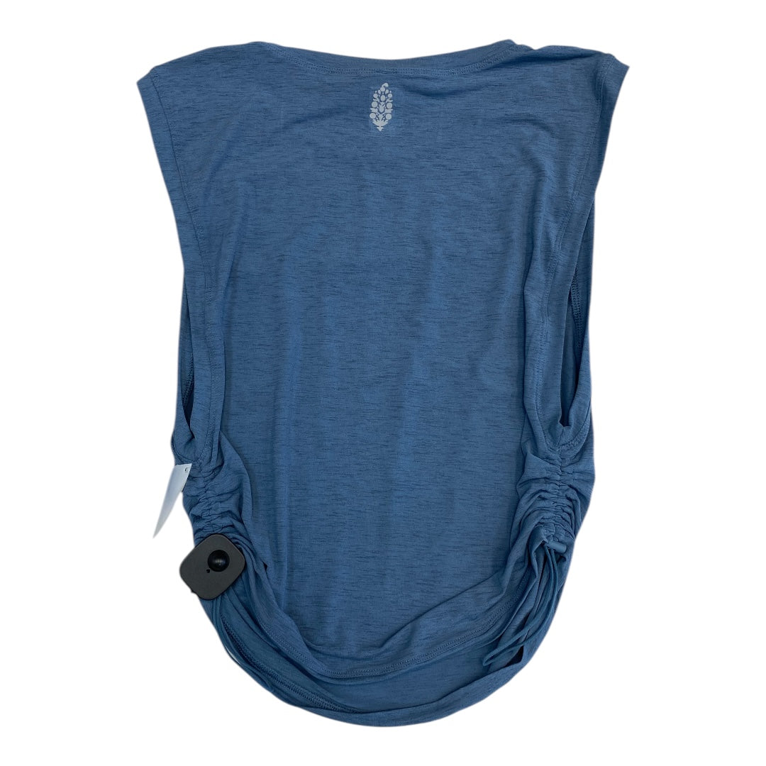 Top Sleeveless By Free People In Blue, Size:M