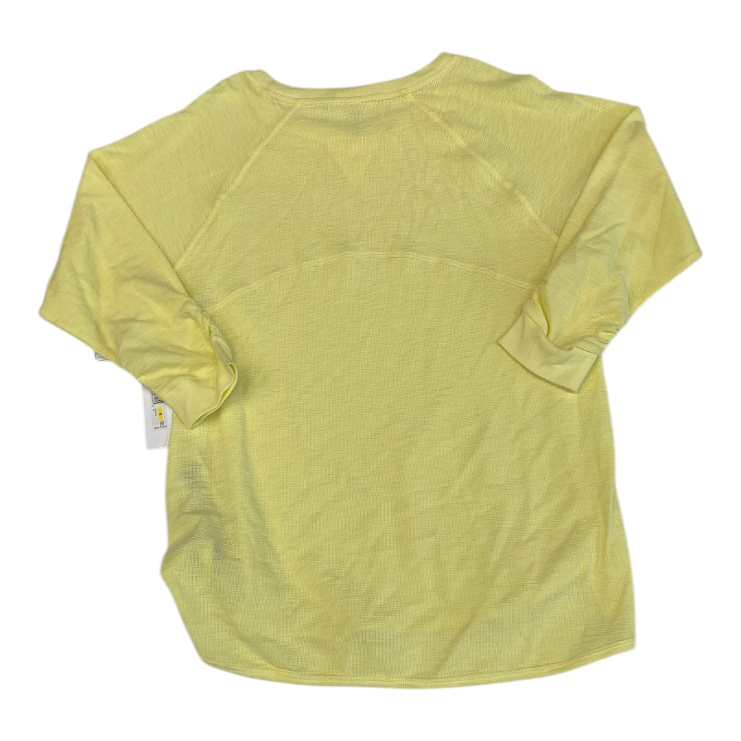 Top Ls By Dkny In Yellow, Size:M