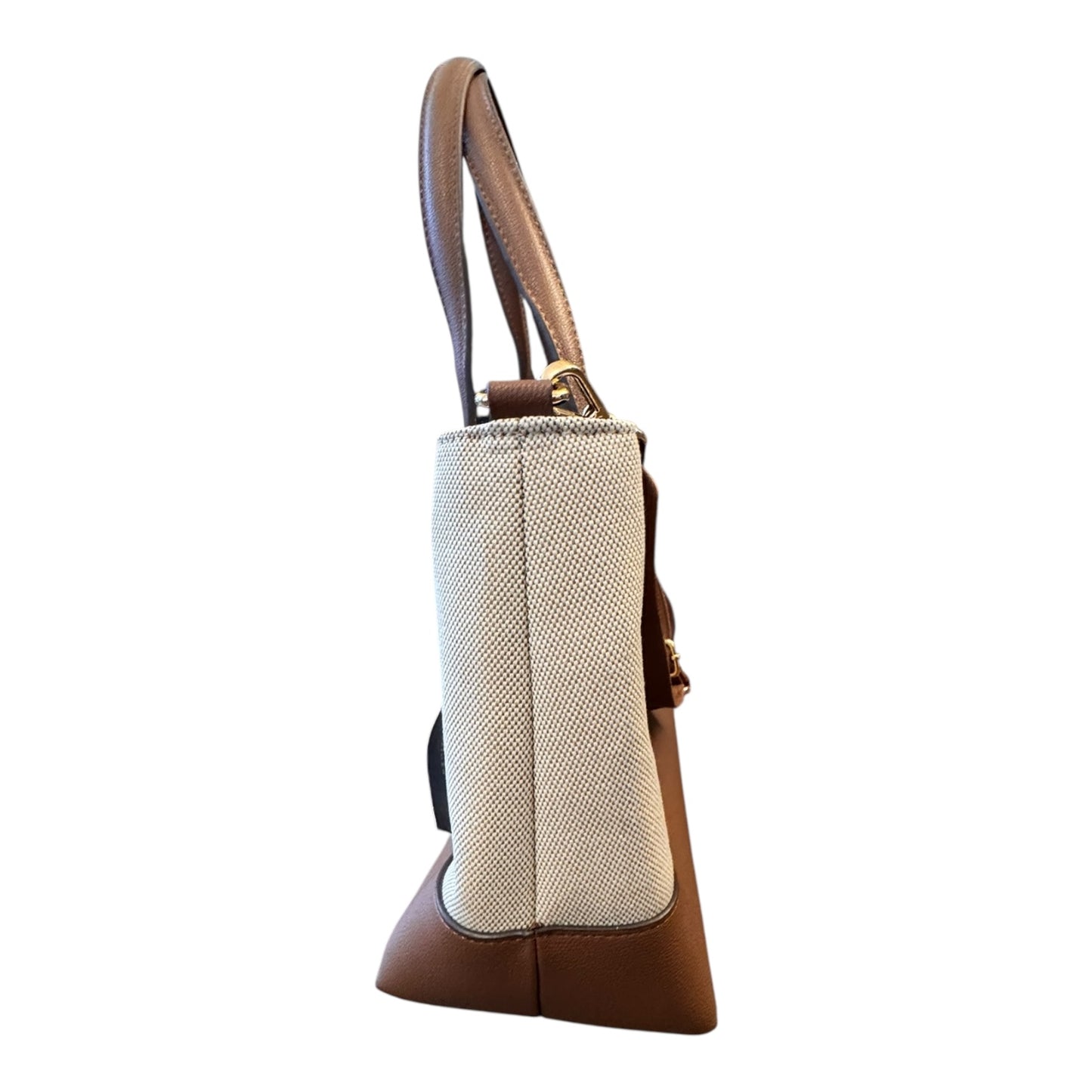 Handbag By Tommy Hilfiger In Cream, Size:Large