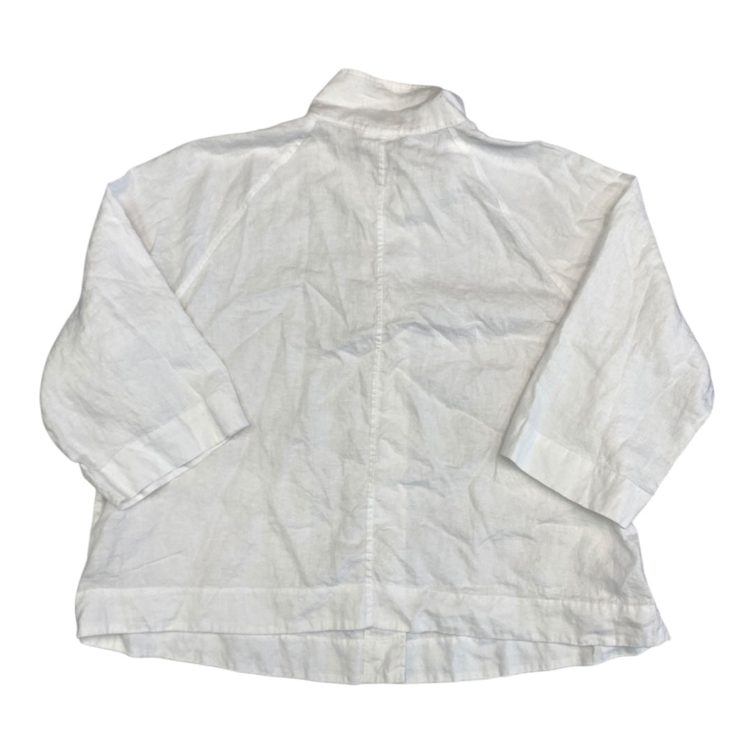 Top Ls By Pure Jill In White, Size:2X