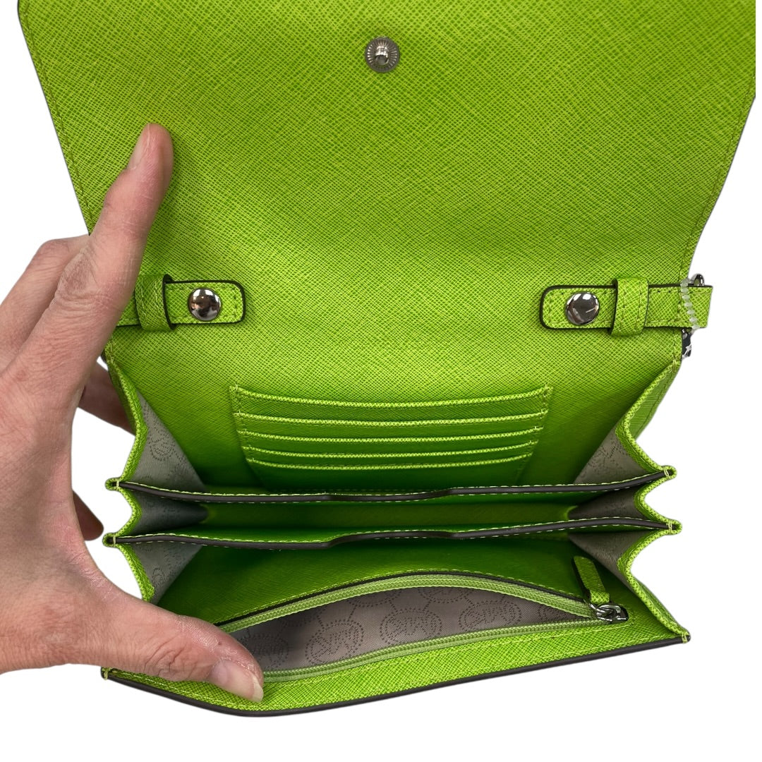 Handbag Designer By Michael Kors In Green, Size:Small