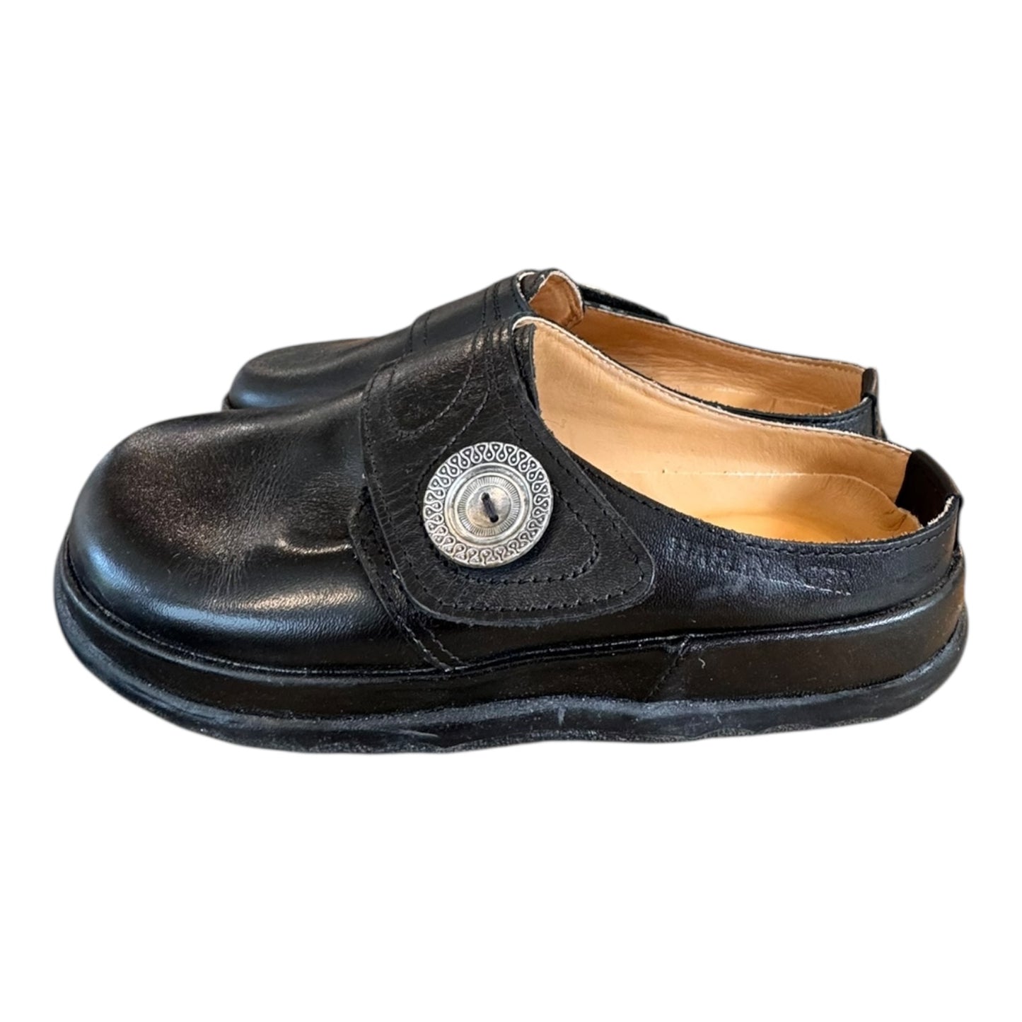 Shoes Flats By Cmc In Black, Size:6