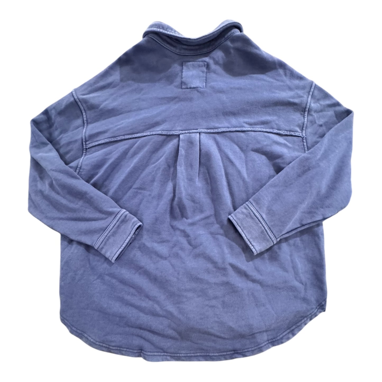 Jacket Shirt By Aerie In Blue, Size:Xs