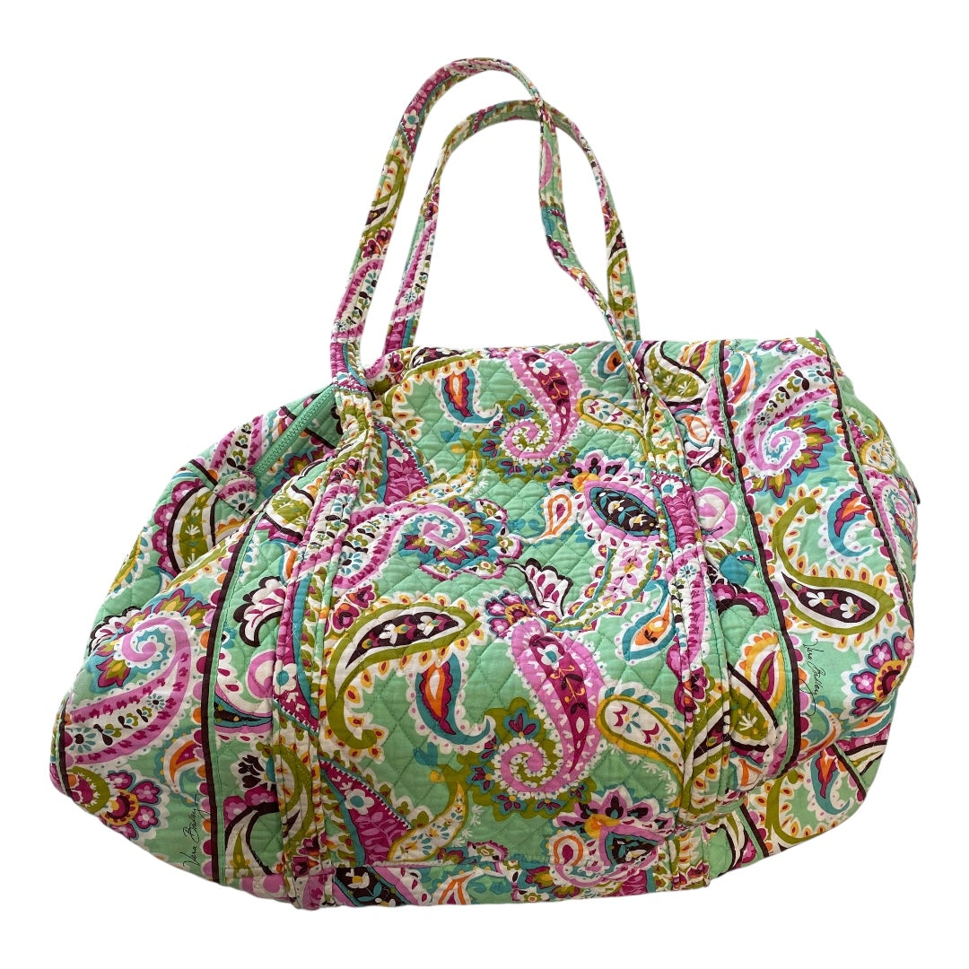Tote By Vera Bradley In Green, Size:Large
