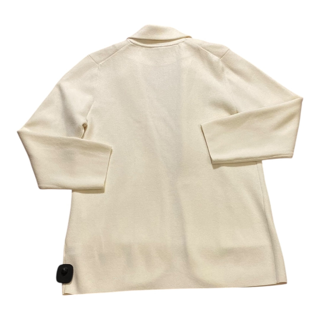 Sweater Cardigan By J. Crew In Cream, Size:S