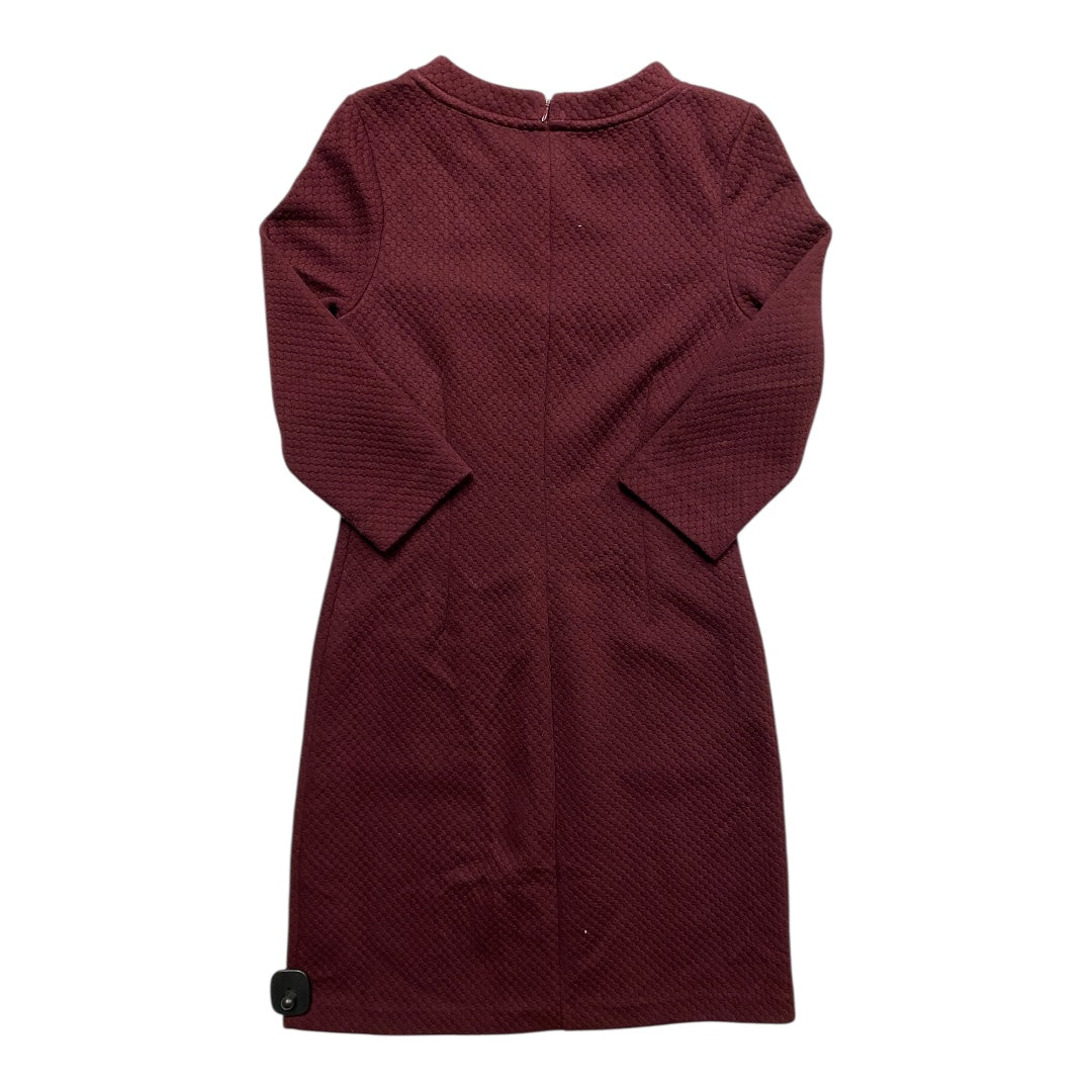 Dress Casual Midi By Boden In Purple, Size:6