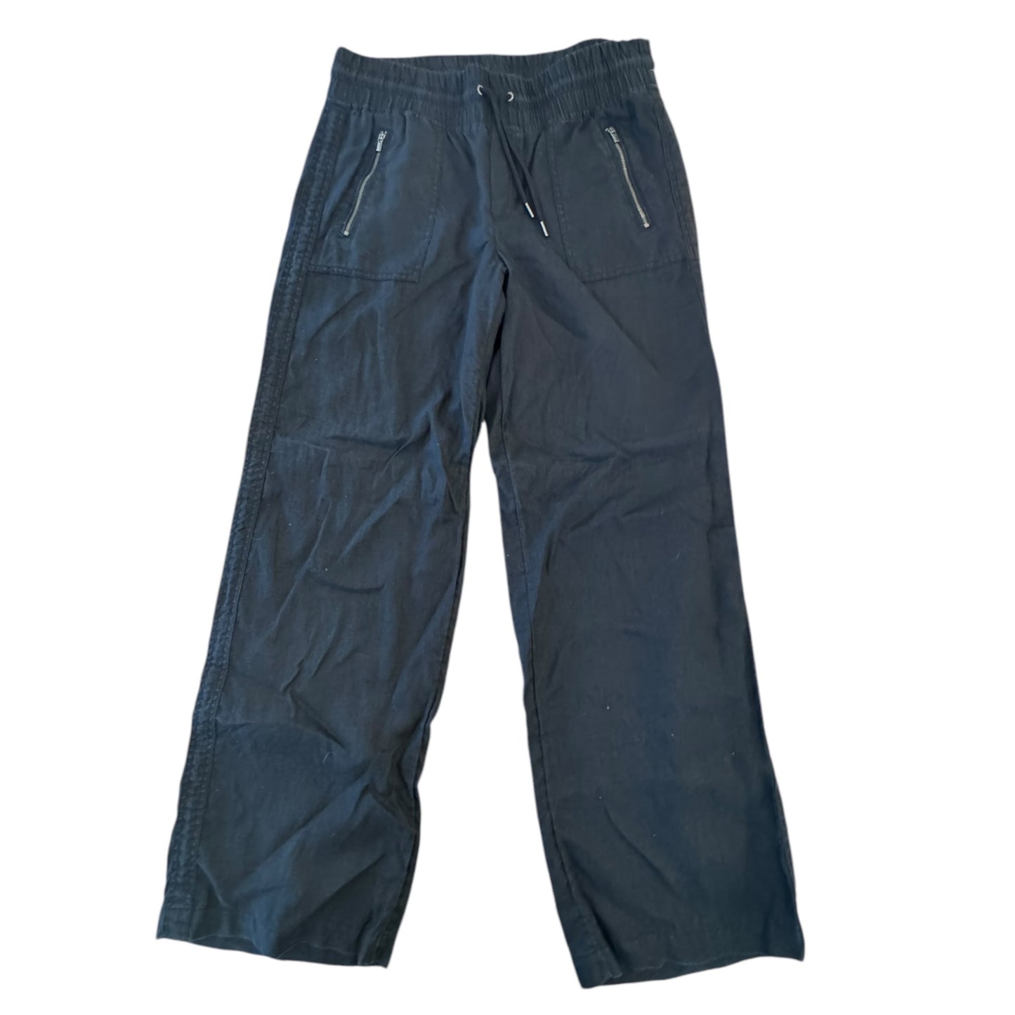 Pants Linen By Athleta In Black, Size:14L