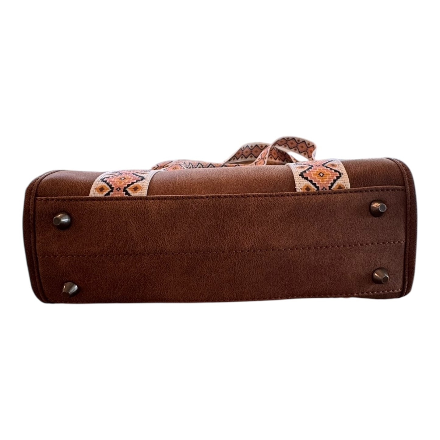 Handbag By Wrangler In Brown, Size:Large