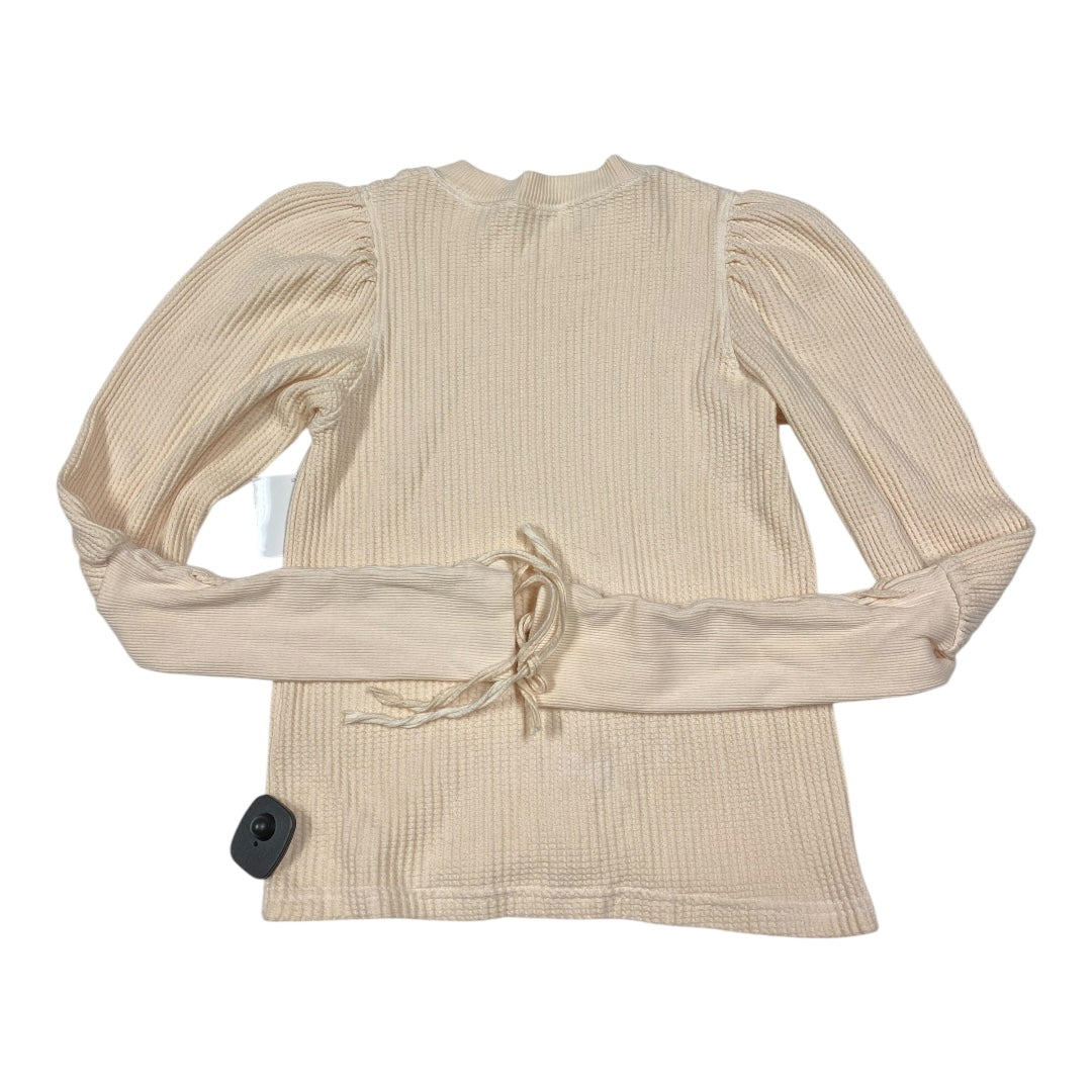 Top Ls By Free People In Cream, Size:Xs
