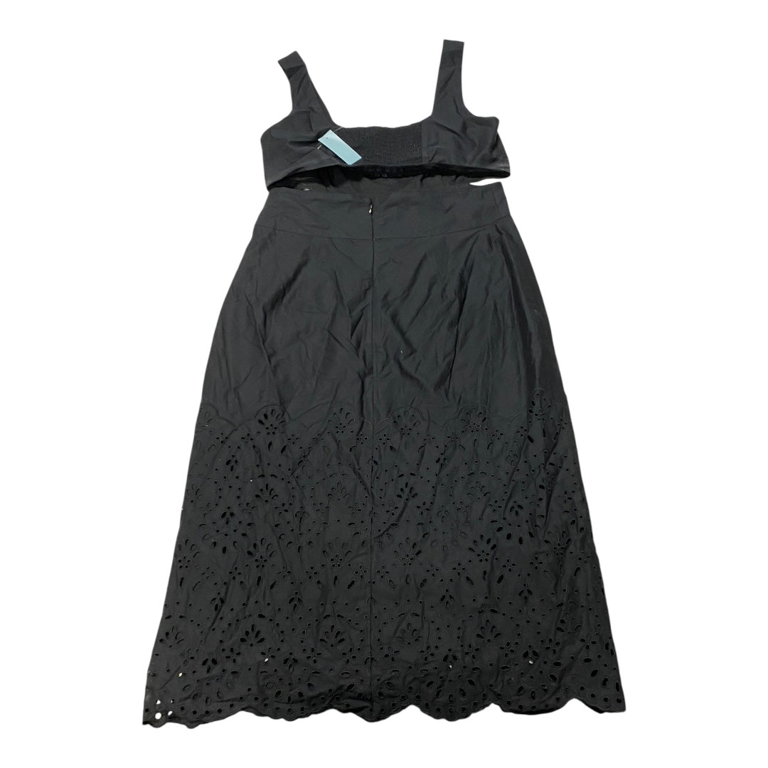 Dress Casual Maxi By Ann Taylor In Black, Size:10P