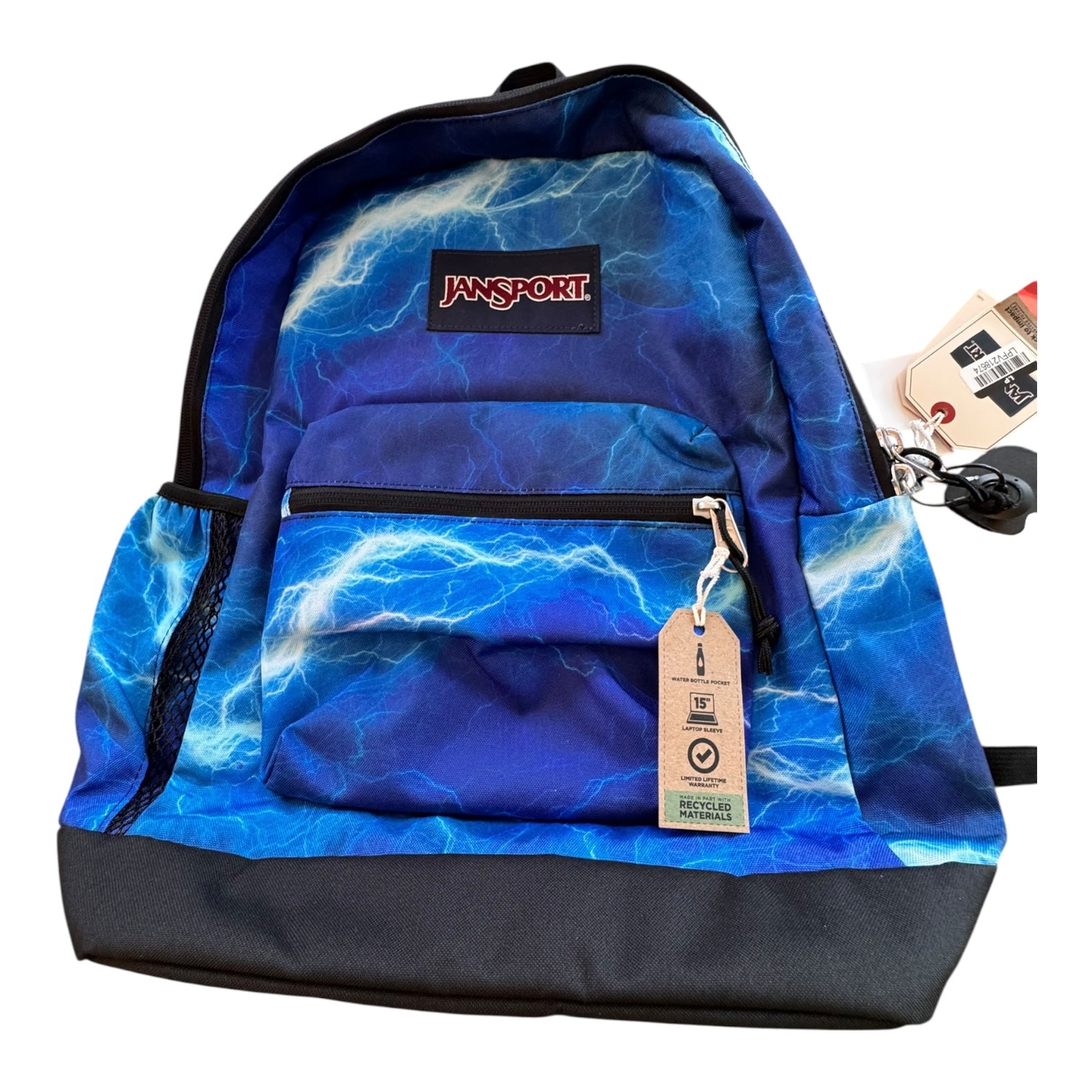 Backpack By JANSPORT In Blue, Size:Large Backpack By JANSPORT In Blue, Size:Large