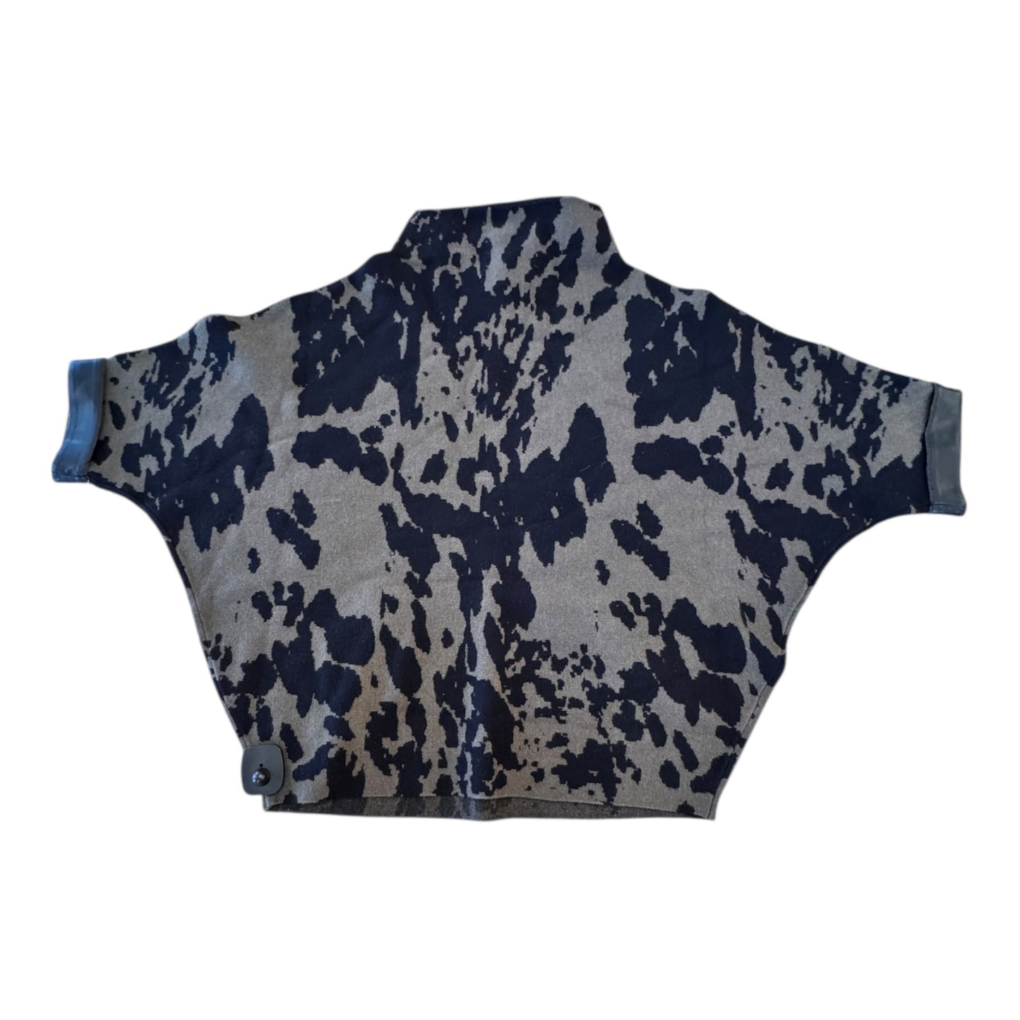 Sweater By Joseph Ribkoff In Black & Green, Size:S