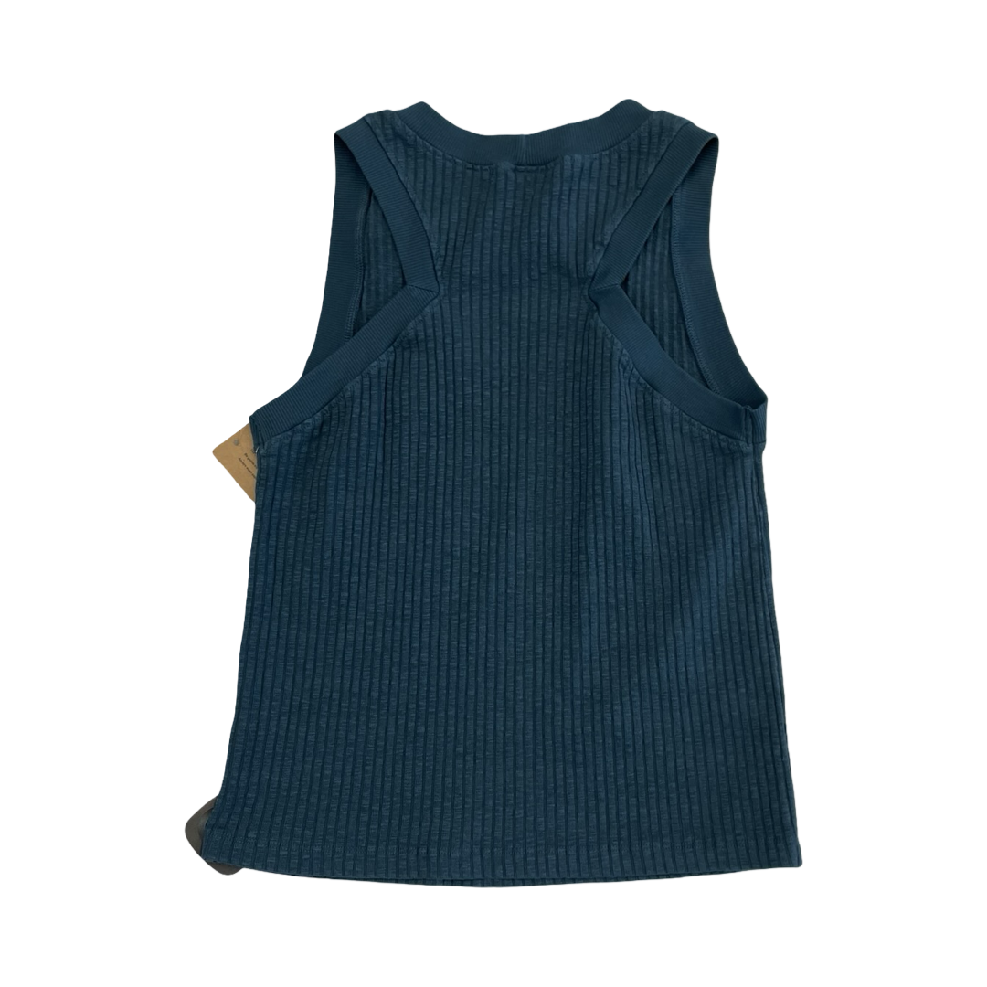 Top Sleeveless By Project Social Tee In Blue, Size:S