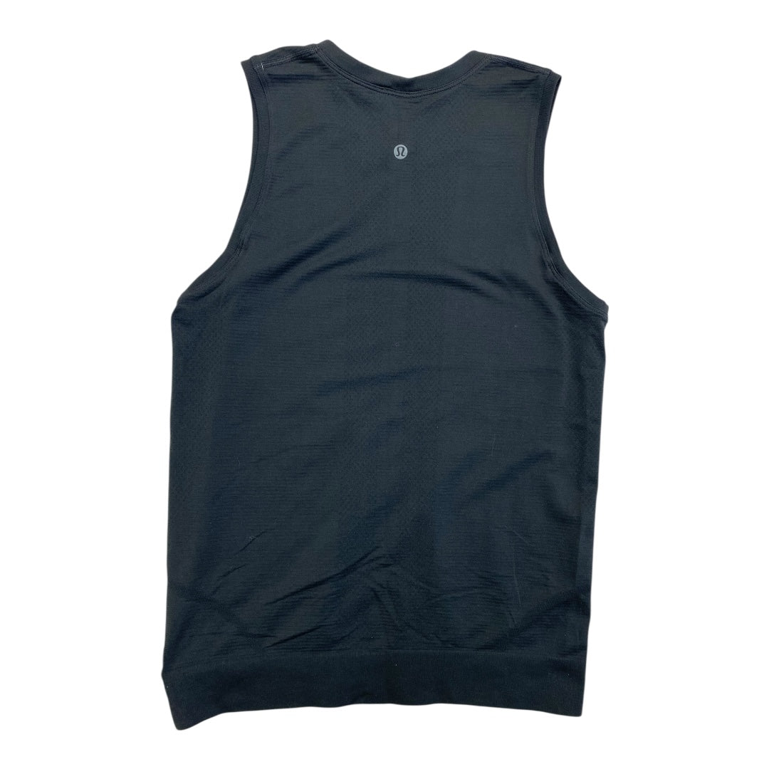 Athletic Tank Top By Lululemon In Black, Size:S