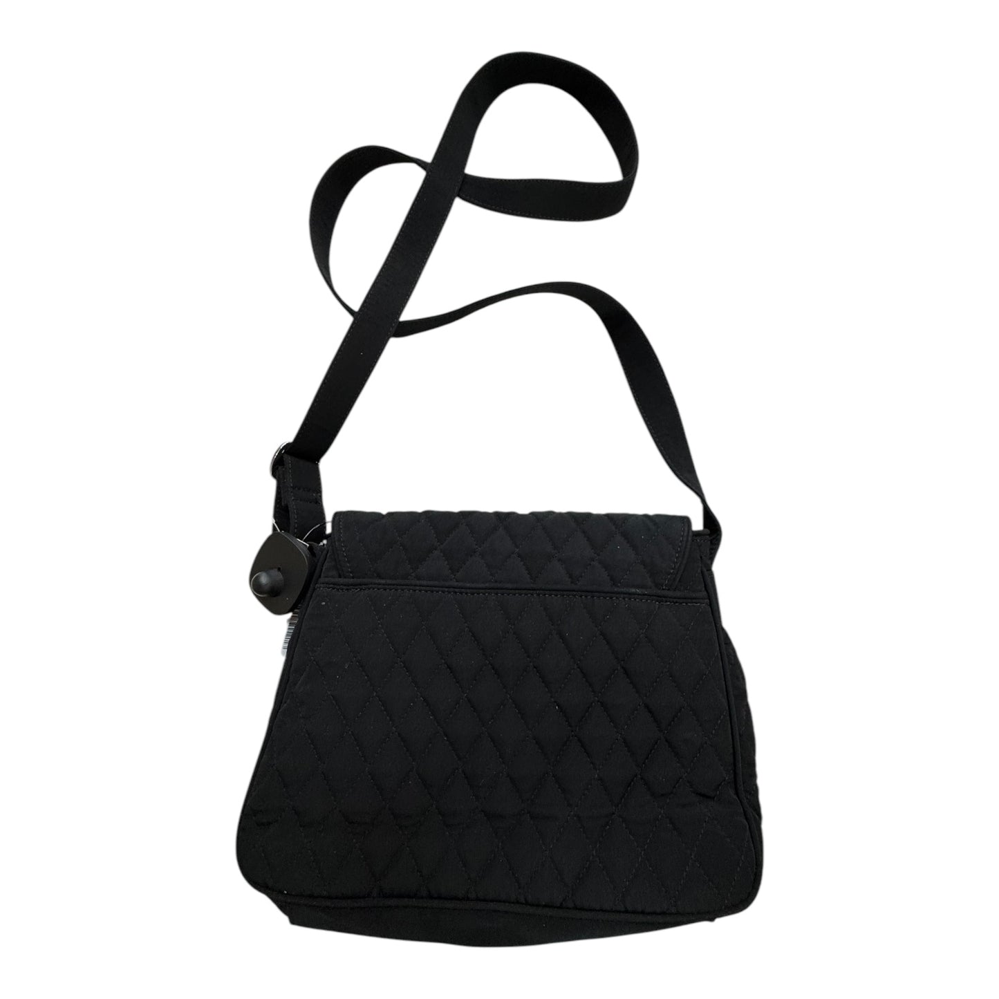 Handbag By Vera Bradley In Black, Size:Medium