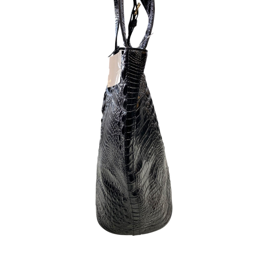 Handbag Designer By Brahmin In Black, Size:Large