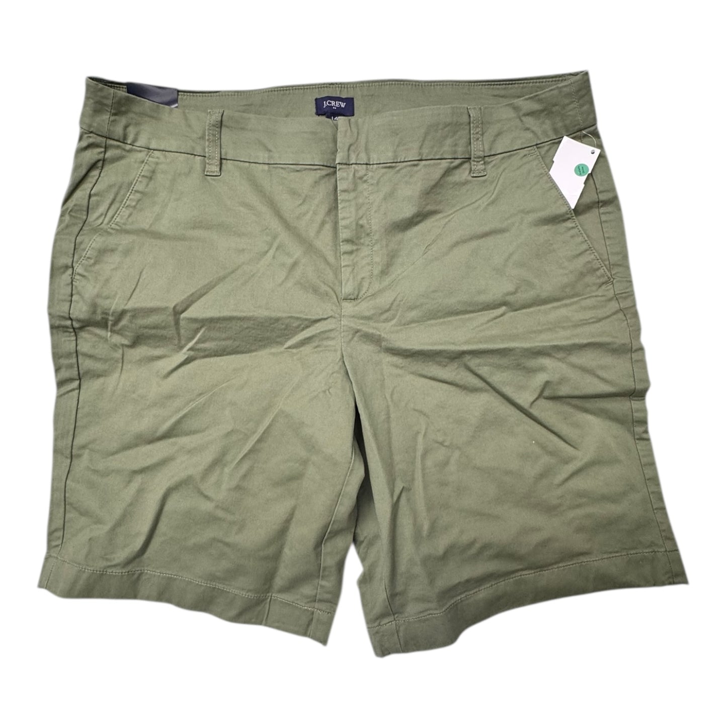 Shorts By J. Crew In Green, Size:14