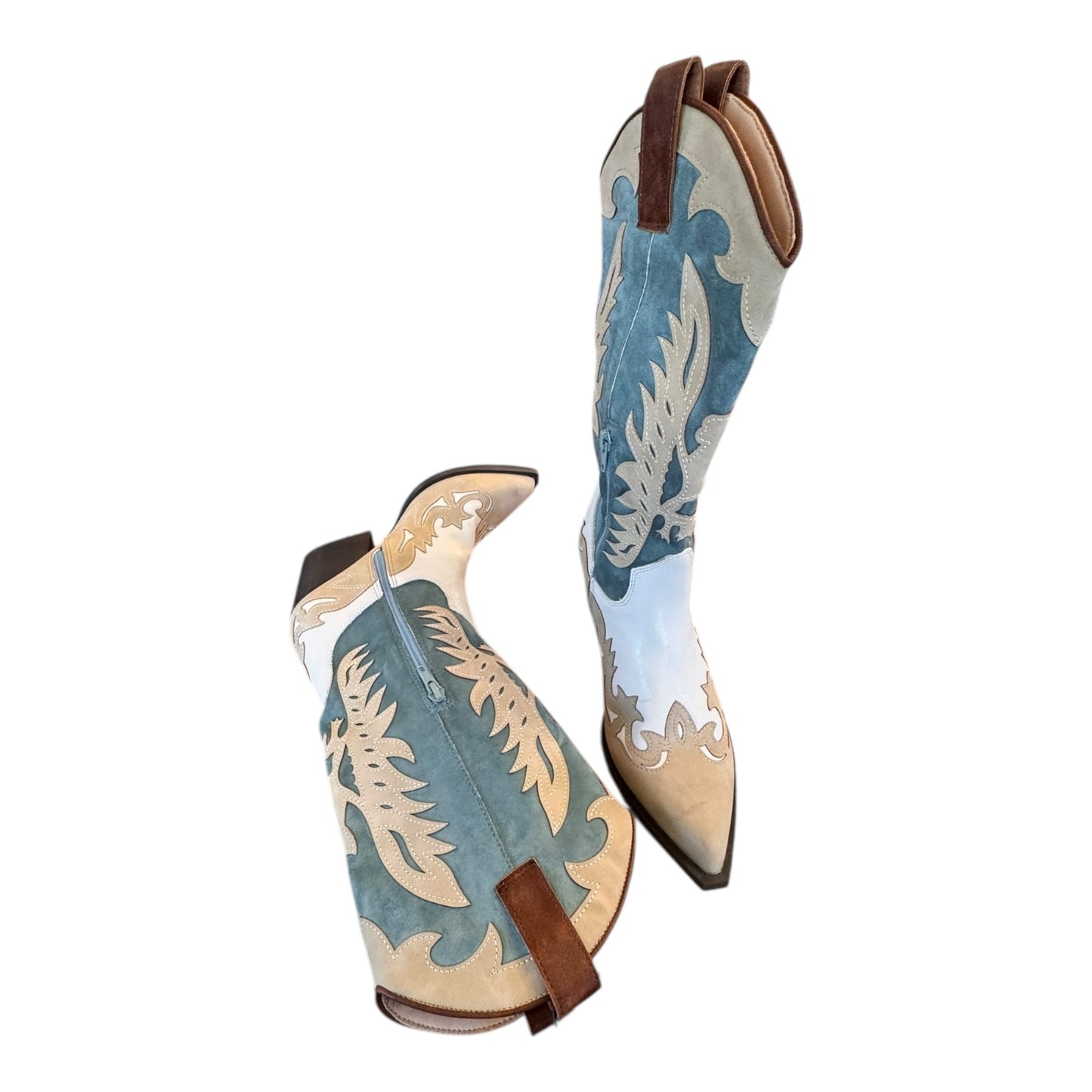 Boots Western By Cmc In Multi, Size:7.5