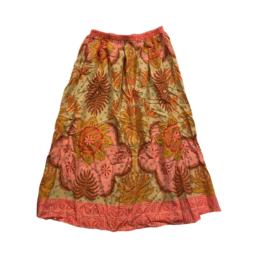 Skirt Maxi By Calypso St Barth In Multi, Size:Xl