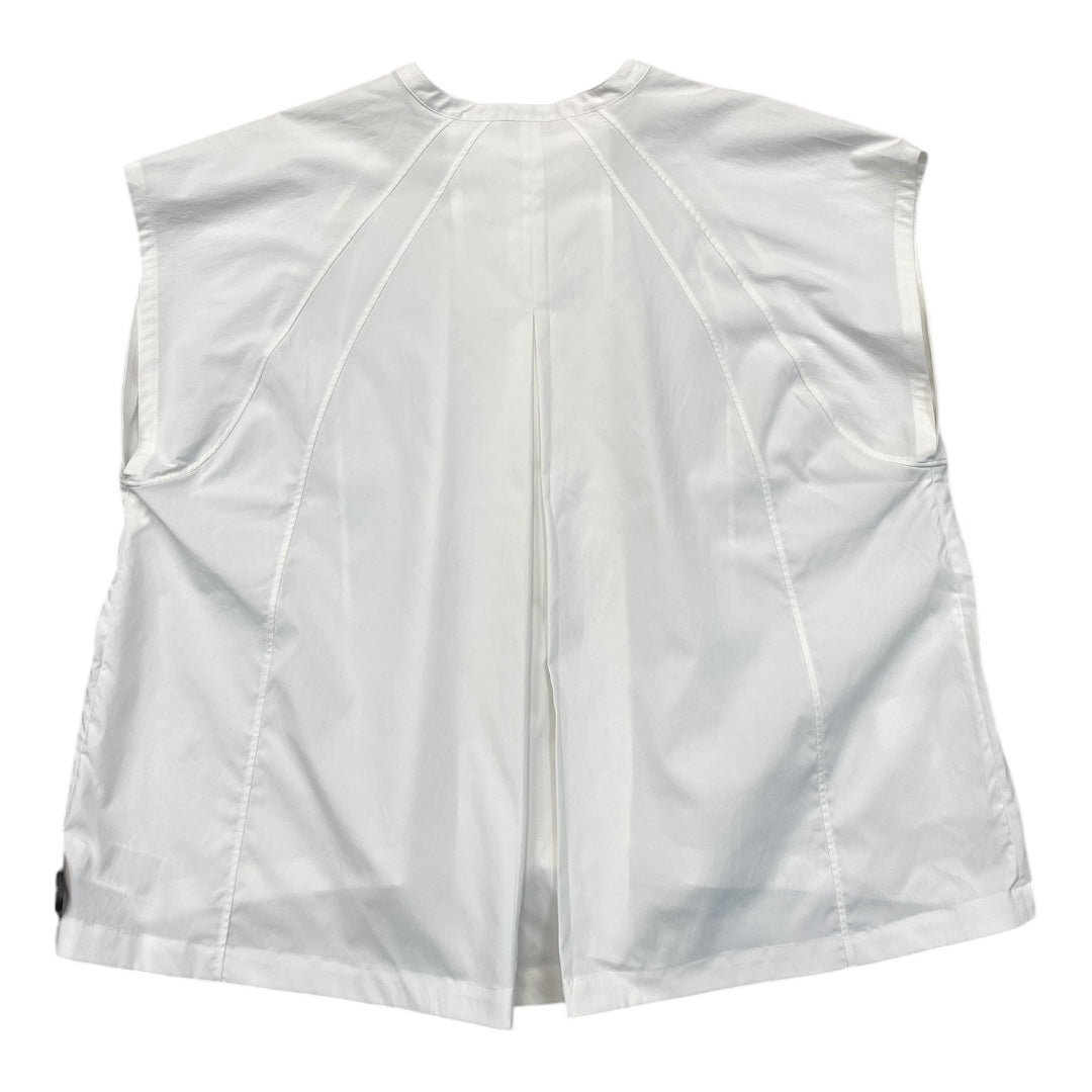Top Sleeveless By Athleta In White, Size:2X