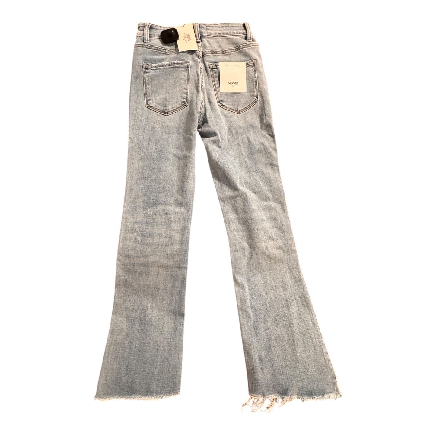 Jeans Straight By Vervet In Blue Denim, Size:0