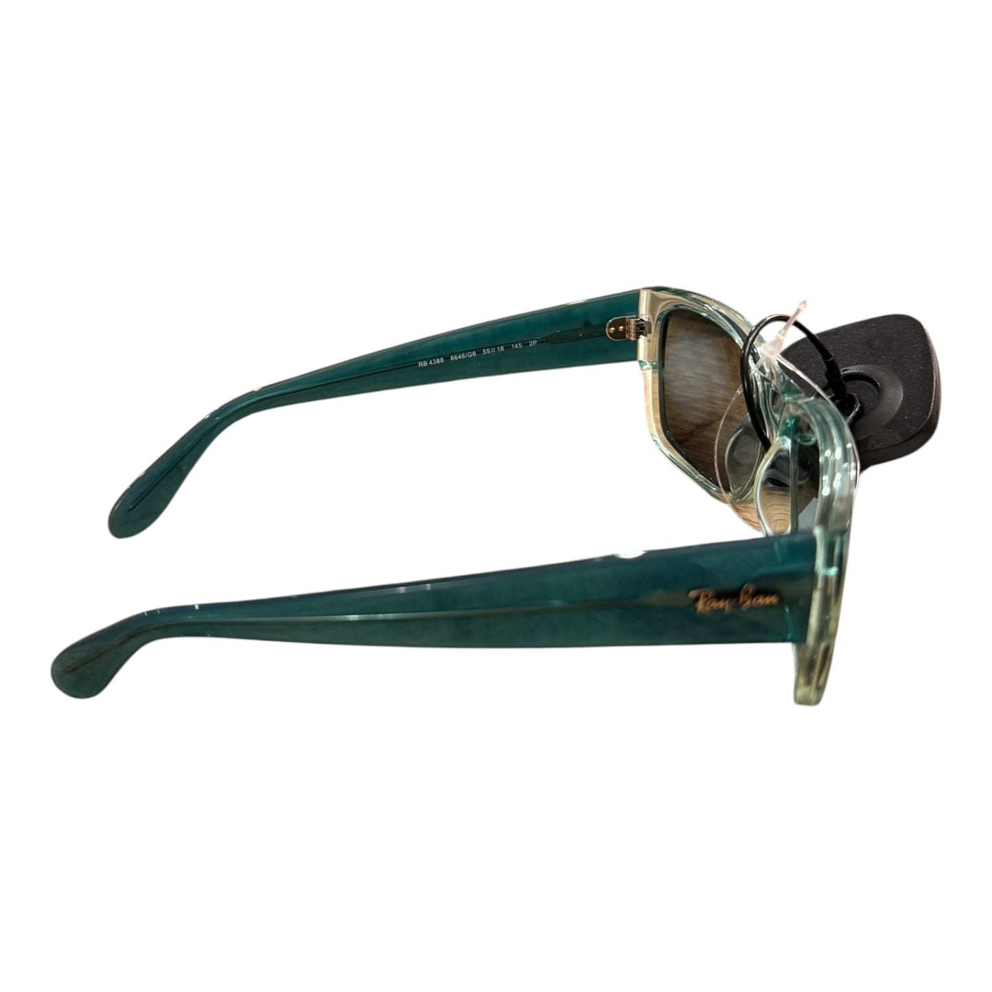 Sunglasses Designer By Ray Ban In Green