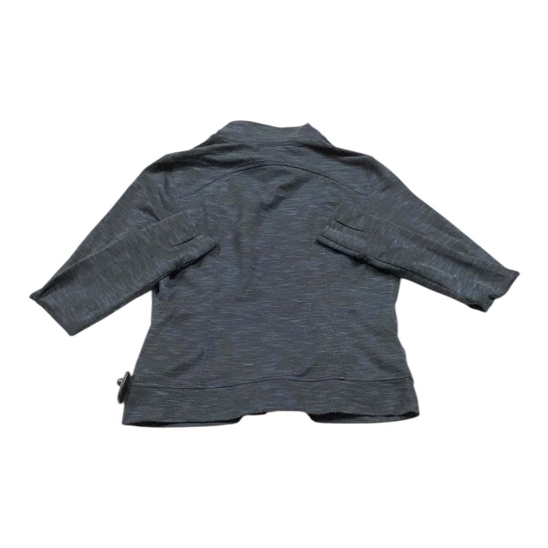 Athletic Jacket By Athleta In Blue, Size:S