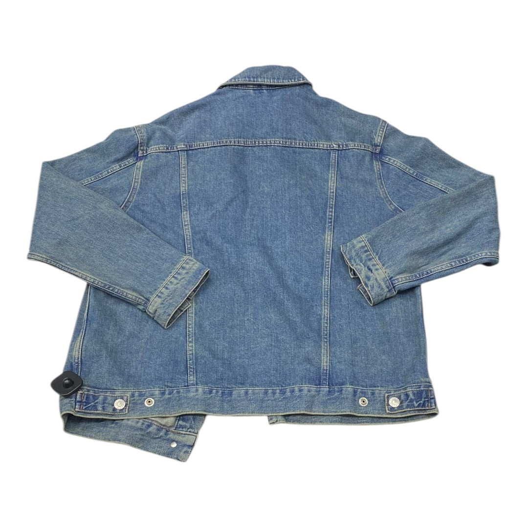Jacket Denim By Top Shop In Blue Denim, Size:8