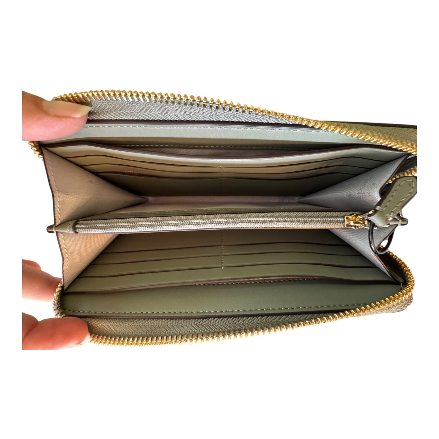 Wallet Designer By Kate Spade In Green, Size:Large