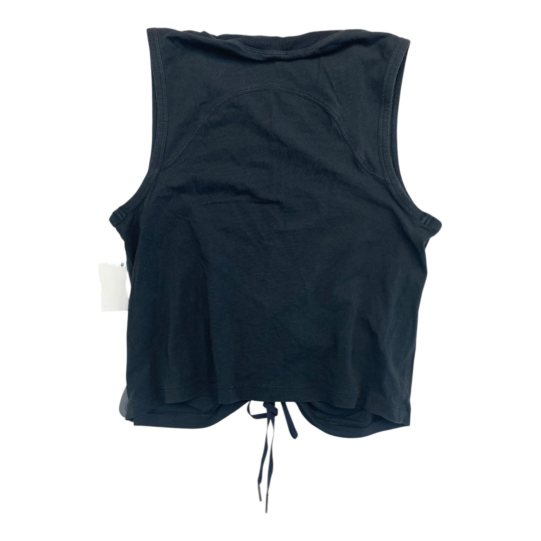 Athletic Tank Top By Lululemon In Black, Size:S