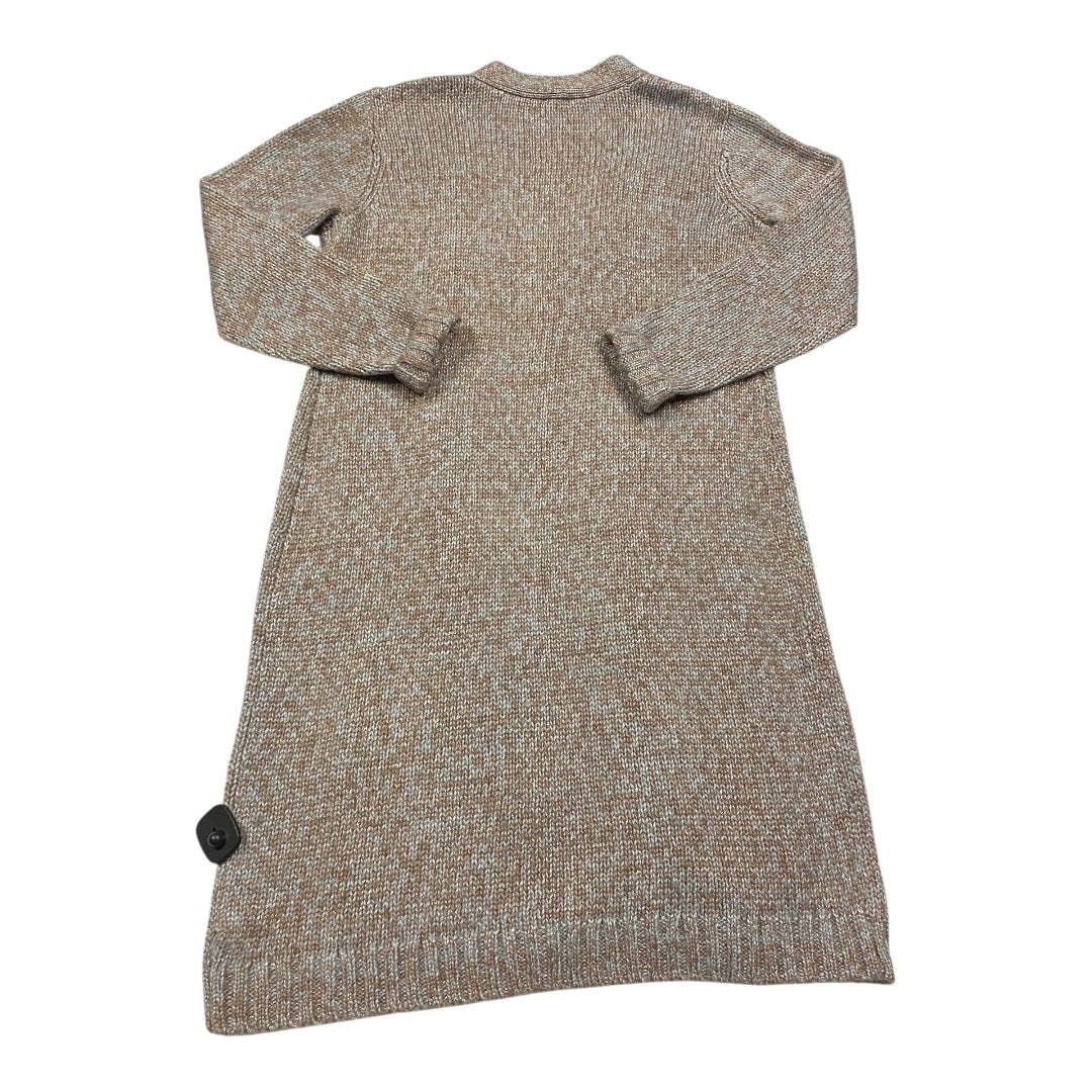 Sweater Cardigan By Cabi In Blue & Brown, Size:M