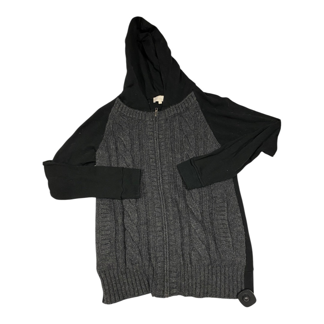 Sweater Cardigan By maille clu In Grey, Size:M