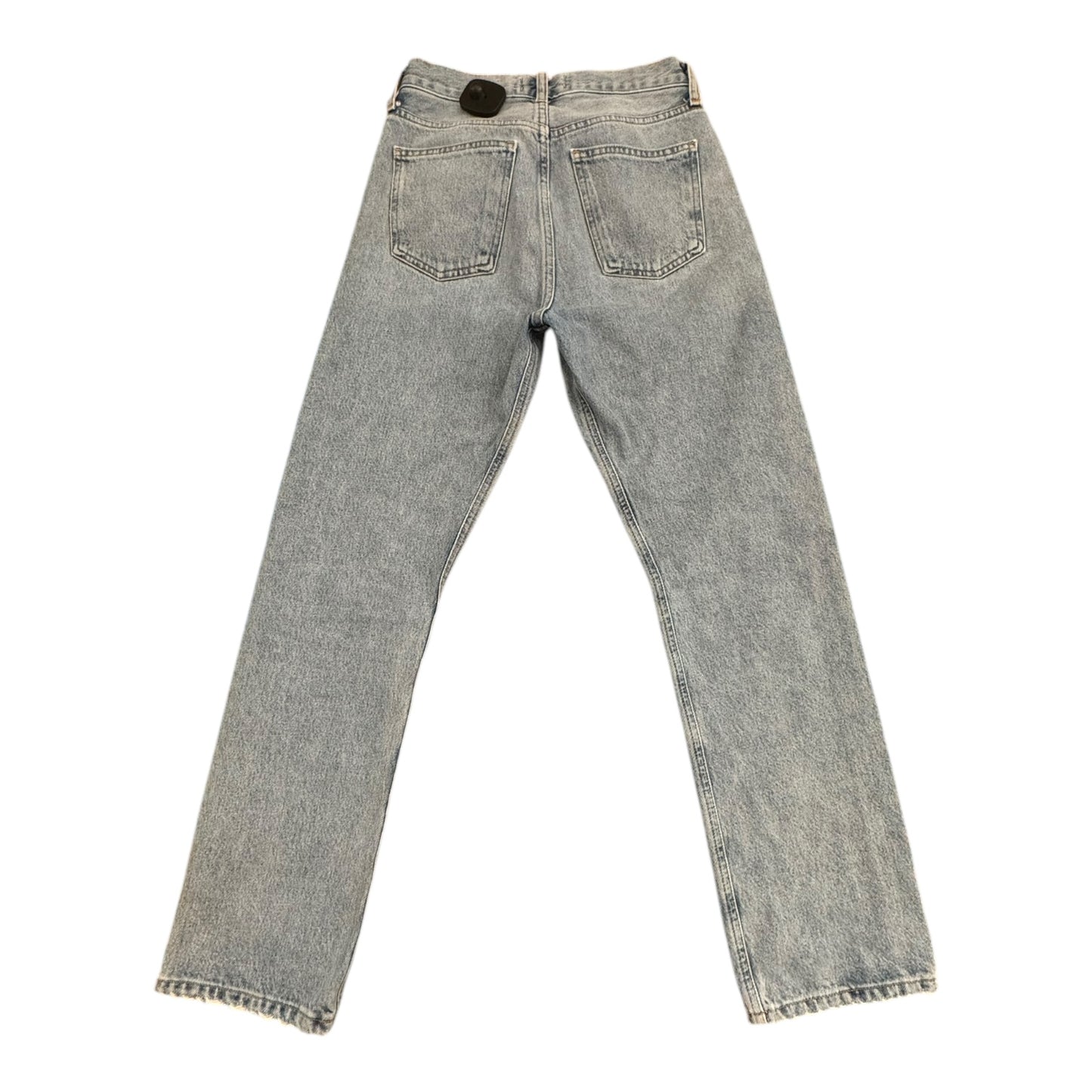 Jeans Straight By Agolde In Blue Denim, Size:0